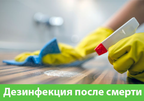 Дезинфекция после смерти в городе Бийск